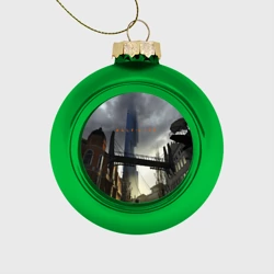 Ёлочный шар стеклянный/пластиковый Half life