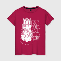 Женская футболка хлопок Доктор Кто, Далеки
