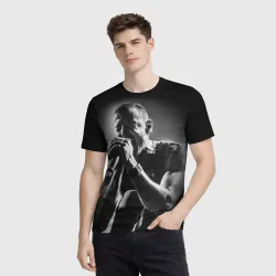 Мужская футболка 3D Chester Bennington Linkin Park - фото 2