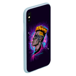 Чехол для iPhone XS Max матовый Sayonara boy - фото 2