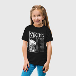 Детская футболка хлопок Viking world tour - фото 2