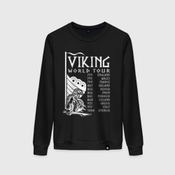 Женский свитшот хлопок Viking world tour