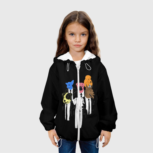 Детская куртка 3D Бешеные Псы, цвет белый - фото 4