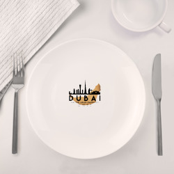 Набор: тарелка + кружка ОАЭ Дубаи - фото 2