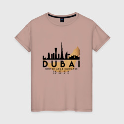 Женская футболка хлопок ОАЭ Дубаи