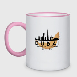 Кружка двухцветная ОАЭ Дубаи