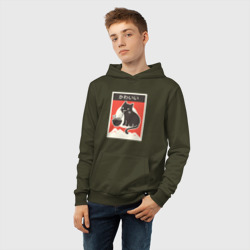 Детская толстовка хлопок Котик и Рамен - фото 2