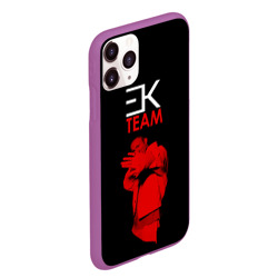 Чехол для iPhone 11 Pro Max матовый Егор Крид team - фото 2