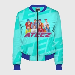 Женский бомбер 3D Ateez