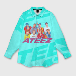 Мужская рубашка oversize 3D Ateez