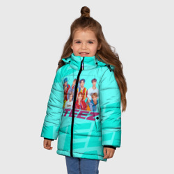 Зимняя куртка для девочек 3D Ateez - фото 2