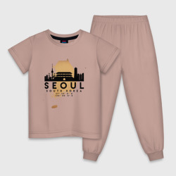 Детская пижама хлопок Сеул Южная Корея