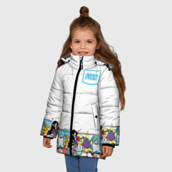 Зимняя куртка для девочек 3D Finn Adventure Time - фото 2