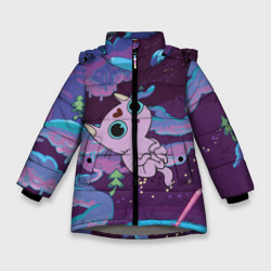 Зимняя куртка для девочек 3D Kitten and Charlie