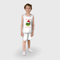 Детская пижама с шортами хлопок Гринч - фото 2