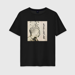 XXXTentacion bad vibes forever – Женская футболка хлопок Oversize с принтом купить со скидкой в -16%