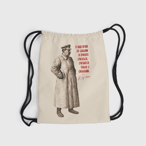 Рюкзак-мешок 3D Сталин - фото 6