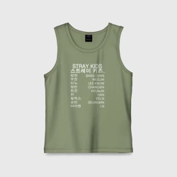 Детская майка хлопок Stray Kids