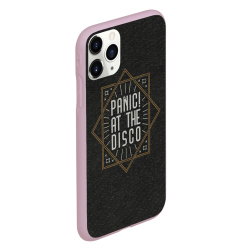 Чехол для iPhone 11 Pro матовый Panic at the disco, цвет розовый - фото 3