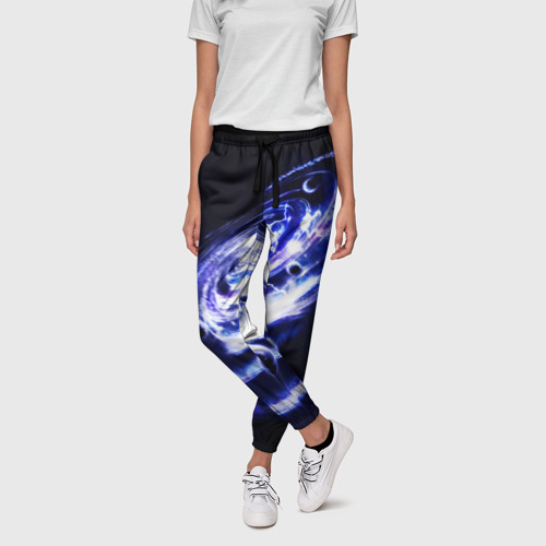 Женские брюки 3D Galaxy, цвет 3D печать - фото 3