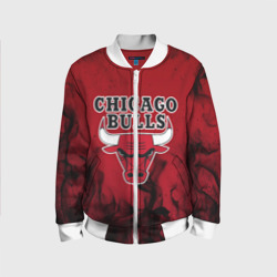 Детский бомбер 3D Chicago bulls Чикаго буллс