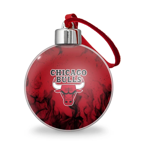 Ёлочный шар Chicago bulls Чикаго буллс