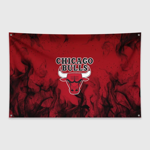 Флаг-баннер Chicago bulls Чикаго буллс