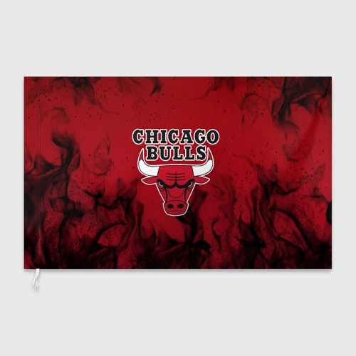 Флаг 3D Chicago bulls Чикаго буллс