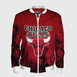 Мужской бомбер 3D Chicago bulls Чикаго буллс