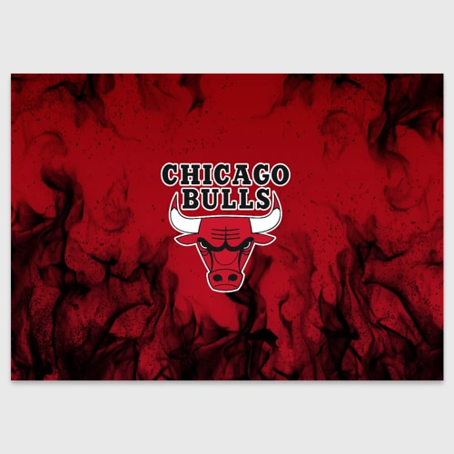 Поздравительная открытка Chicago bulls Чикаго буллс