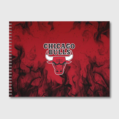 Альбом для рисования Chicago bulls Чикаго буллс