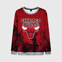 Мужской свитшот 3D Chicago bulls Чикаго буллс