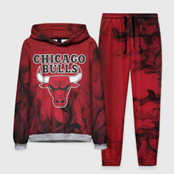 Мужской костюм с толстовкой 3D Chicago bulls Чикаго буллс