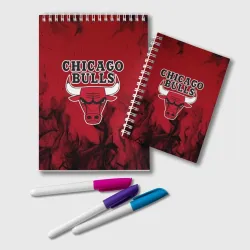 Блокнот Chicago bulls Чикаго буллс