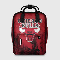 Женский рюкзак 3D Chicago bulls Чикаго буллс