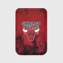 Картхолдер Magsafe магнитный Chicago bulls Чикаго буллс