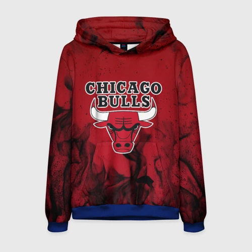 Мужская толстовка 3D Chicago bulls Чикаго буллс