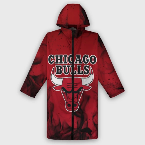 Дождевик унисекс 3D Chicago bulls Чикаго буллс