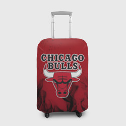Чехол для чемодана 3D Chicago bulls Чикаго буллс