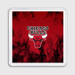 Магнит 55*55 Chicago bulls Чикаго буллс