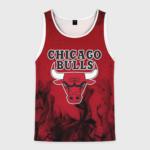 Мужская майка 3D Chicago bulls Чикаго буллс, цвет 3D печать