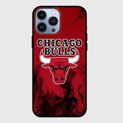 Чехол для iPhone 13 Pro Max Chicago bulls Чикаго буллс