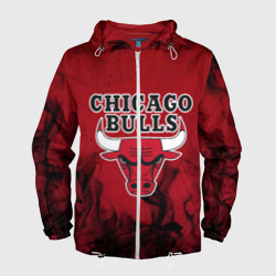 Мужская ветровка 3D Chicago bulls Чикаго буллс