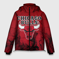 Мужская зимняя куртка 3D Chicago bulls Чикаго буллс