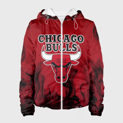 Женская куртка 3D Chicago bulls Чикаго буллс