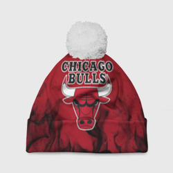 Шапка 3D c помпоном Chicago bulls Чикаго буллс