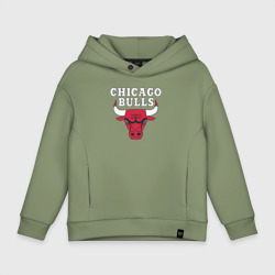 Детское худи Oversize хлопок Chicago bulls