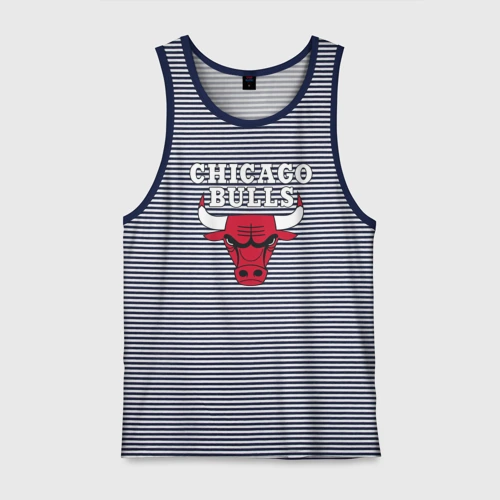 Мужская майка хлопок Chicago bulls