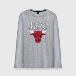 Мужской лонгслив хлопок Chicago bulls