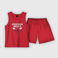 Детская пижама с шортами хлопок Chicago bulls